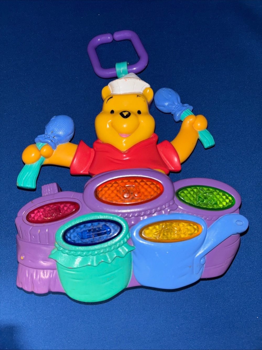 Disney Winnie The Pooh Musical Band Drums Light Musical Winnie the Pooh